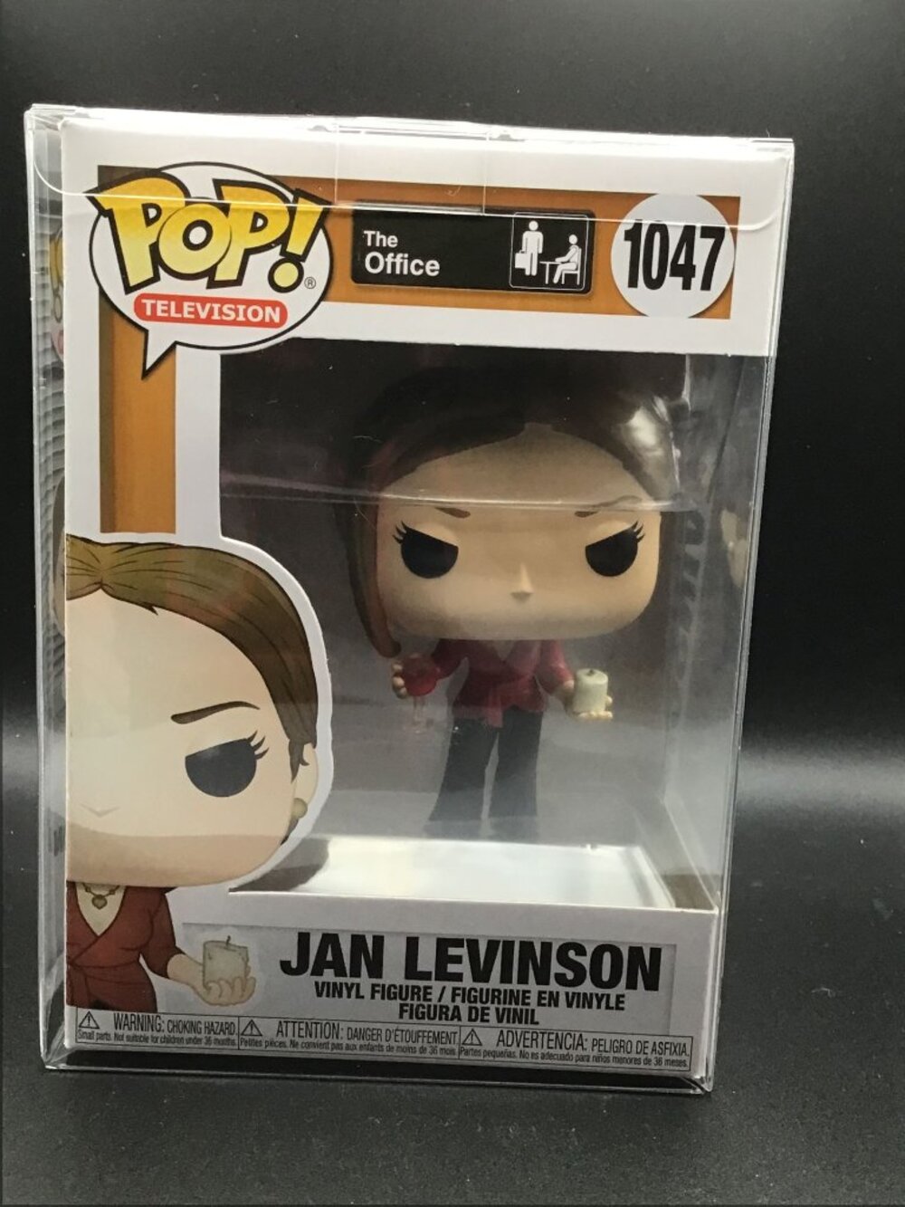 Funko Pop Vinyl The Office Jan Levinson #1047 TV Collectible Figure W/ Protector